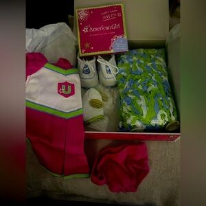 NIB unopened American Girl “Campus Cheer Gear”